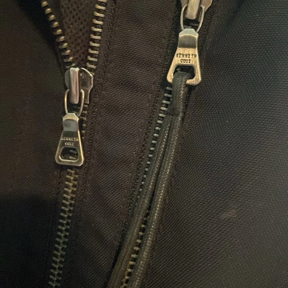Men’s Kenneth Cole reaction size medium black bomber‎ jacket